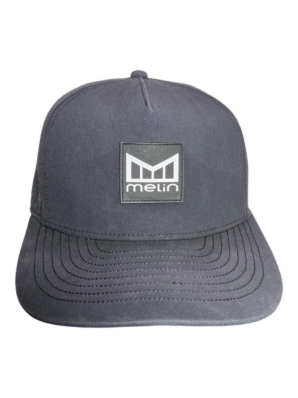 Melin Odysea Stacked Hydro Cap Hat in Heather Charcoal